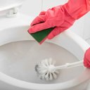 Ver imagem 7 de Assento Tampa Vaso Sanitário Oval Almofadado + Escova Sanitária Base Redonda Limpeza Vaso Banheiro