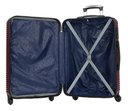 Ver imagem 4 de Conjunto de 4 Malas para Viagem Polo King Luxcell - Material em Abs - Cor Vinho