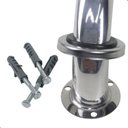 Ver imagem 3 de Barra de Apoio para Banheiro Cromado 60cm Fs