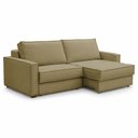 Ver imagem 1 de Sofá Sala de Estar Nilo Retratil Manual 180cm 2 Lugares Bouclê Bege m1 - Monari Design