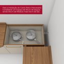 Ver imagem 7 de Balcão Canto Reto 1 Portas Yasmin Espresso Móveis