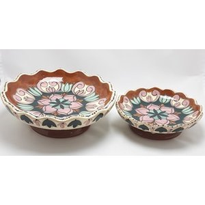 Conjunto Fruteira Cerâmica Maria Sofia