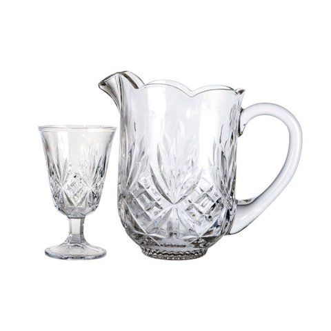 Jogo para Refresco em Cristal 7 Peças 1,3l 235ml