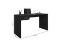 Ver imagem 3 de Mesa para Computador Escritório Home Office com Gaveta:preto