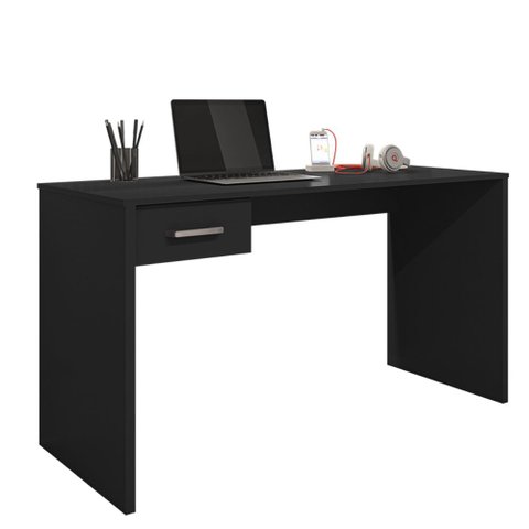 Mesa para Computador Escritório Home Office com Gaveta:preto
