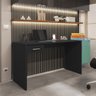 Mesa para Computador Escritório Home Office com Gaveta:preto - 2