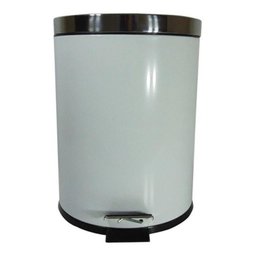 Lixeira Com Pedal 30 Litros Aço Inox Cesto Interno Removível - 2