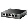 Switch Gigabit Easy Smart 10/100/1000 C/ 5 Portas (sendo 4 Poe) Tl-sg105pe Smb - 2