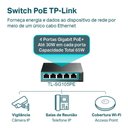 Ver imagem 4 de Switch Gigabit Easy Smart 10/100/1000 C/ 5 Portas (sendo 4 Poe) Tl-sg105pe Smb