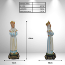 Ver imagem 7 de Nossa Senhora da Salette em Resina Premium 40 Cm