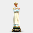 Ver imagem 2 de Nossa Senhora da Salette em Resina Premium 40 Cm