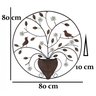 Painel De Arvore Mandala Com Vaso Em Ferro Rustico Decorativo Para Sala Libertas Rosas Artesanato Ro - 7