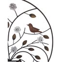 Ver mais imagens de Painel De Arvore Mandala Com Vaso Em Ferro Rustico Decorativo Para Sala Libertas Rosas Artesanato Ro