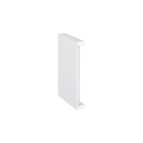 Arandela Stella Reflex Led 20cm Ip65 6w Bivolt Branco - 2700k - Luz Amarela