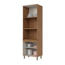 Ver imagem 4 de Paneleiro Duplo com Torre Quente 2 Fornos 715mm Yasmin Espresso Móveis