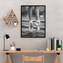 Ver imagem 2 de Quadro Fotografia Pernas De Bailarina 24X18Cm 002