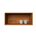 Ver imagem 2 de Armário Aéreo 80cm 1 Porta Basculante Ripada Cozinha Milão