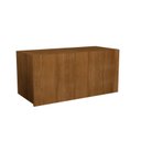 Ver imagem 1 de Armário Aéreo 80cm 1 Porta Basculante Ripada Cozinha Milão