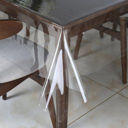 Toalha Mesa Plastico Transparente Pvc 1,00x1,40 - 0,15mm - 3