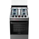 Ver imagem 4 de Fogão a Gás Mesa Inox Tampa de Vidro Forno 50l Esmaltec Ideal Top Titanium 4 Bocas Bivolt