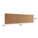 Ver imagem 2 de Cabeceira Ripada para Cama Super King 400cm 100% Mdf Cor:louro