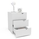 Ver imagem 4 de Mesa de Cabeceira 3 Gavetas 54cm x 40cm Porto