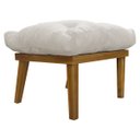 Ver imagem 7 de Puff Decorativo Retangular para Sala Penteadeira Marty Linho