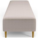 Ver imagem 6 de Puff Decorativo Sala de Estar Bali W01 Pés Palito 210x60cm Bouclê Creme - Lyam Decor