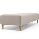 Ver imagem 7 de Puff Decorativo Sala de Estar Bali W01 Pés Palito 210x60cm Bouclê Creme - Lyam Decor