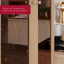 Ver imagem 5 de Cristaleira 2 Portas de Vidro Yasmin Espresso Móveis