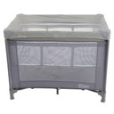 Ver imagem 2 de Berço Portátil Burigotto Sonata Desmontável com Mosquiteiro Cinza Gray