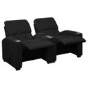 Ver mais imagens de Poltrona do Papai Dupla Reclinável Real Sala de Tv Cinema Bouclê - Sofa Store:bouclê Preto