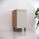 Ver imagem 2 de Balcão 1 Porta 40cm Yasmin Espresso Móveis