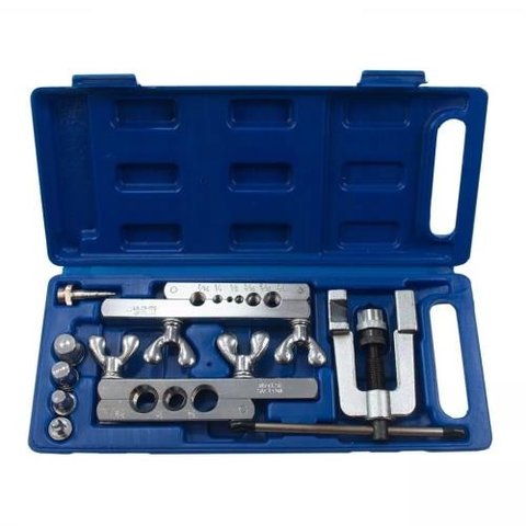 KIT FLANGEADOR 1/8 - 3/4 COM ALARGADOR - DUGOLD