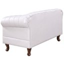 Ver imagem 4 de Namoradeira Chesterfield Duque 2 Lugares em Couríssimo Branco