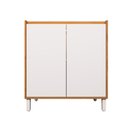 Ver imagem 5 de Balcão para Cozinha 80cm 2 Portas Cozinha Milão Branco/Ártico/Freijó Rocks