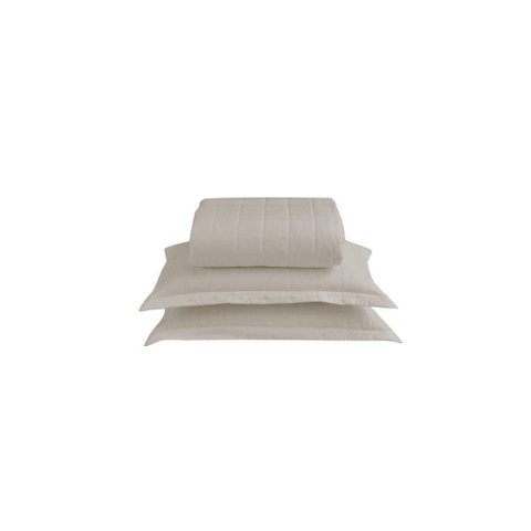 Kit Cobre Leito Matelado Dupla Face Soft 3 Peças King 100% Poliéster Cor:areia