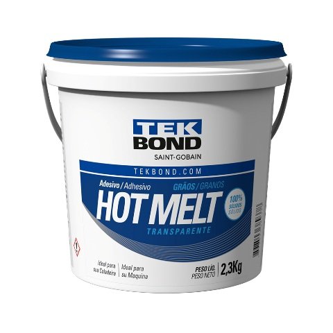 Adesivo Hot Melt Transparente 2,3kg Tekbond Tek Bond