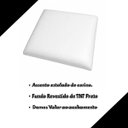 Ver imagem 4 de Kit C/ 4 Assentos Banco Banqueta Cadeira Quadrado 30cm:branco
