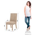 Ver imagem 3 de Kit 2 Cadeiras para Sala de Jantar Anne