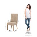 Ver imagem 3 de Kit 2 Cadeiras para Sala de Jantar Eloá