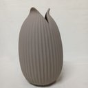 Ver imagem 4 de Vaso Decorativo Enfeite Home&co Cerâmica 26x17x17cm Marfim
