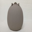 Ver imagem 5 de Vaso Decorativo Enfeite Home&co Cerâmica 26x17x17cm Marfim