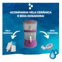Ver imagem 2 de Bebedouro Filtro de Água Compacto 7,5L Casa Escritório Rosa