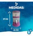 Ver imagem 3 de Bebedouro Filtro de Água Compacto 7,5L Casa Escritório Rosa
