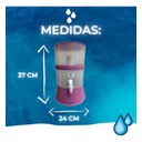 Ver imagem 3 de Bebedouro Filtro de Água Compacto 7,5L Casa Escritório Rosa