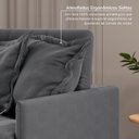 Ver imagem 5 de Sofá Retrátil e Reclinável 3 Lugares 180cm Dália CabeCasa MadeiraOriginals