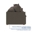 Ver imagem 7 de Sofá Retrátil e Reclinável 3 Lugares 180cm Dália CabeCasa MadeiraOriginals