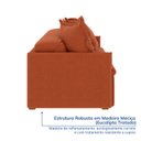 Ver imagem 7 de Sofá Retrátil e Reclinável 3 Lugares 180cm Dália CabeCasa MadeiraOriginals