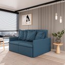 Ver imagem 1 de Sofá Retrátil e Reclinável 3 Lugares 180cm Dália CabeCasa MadeiraOriginals